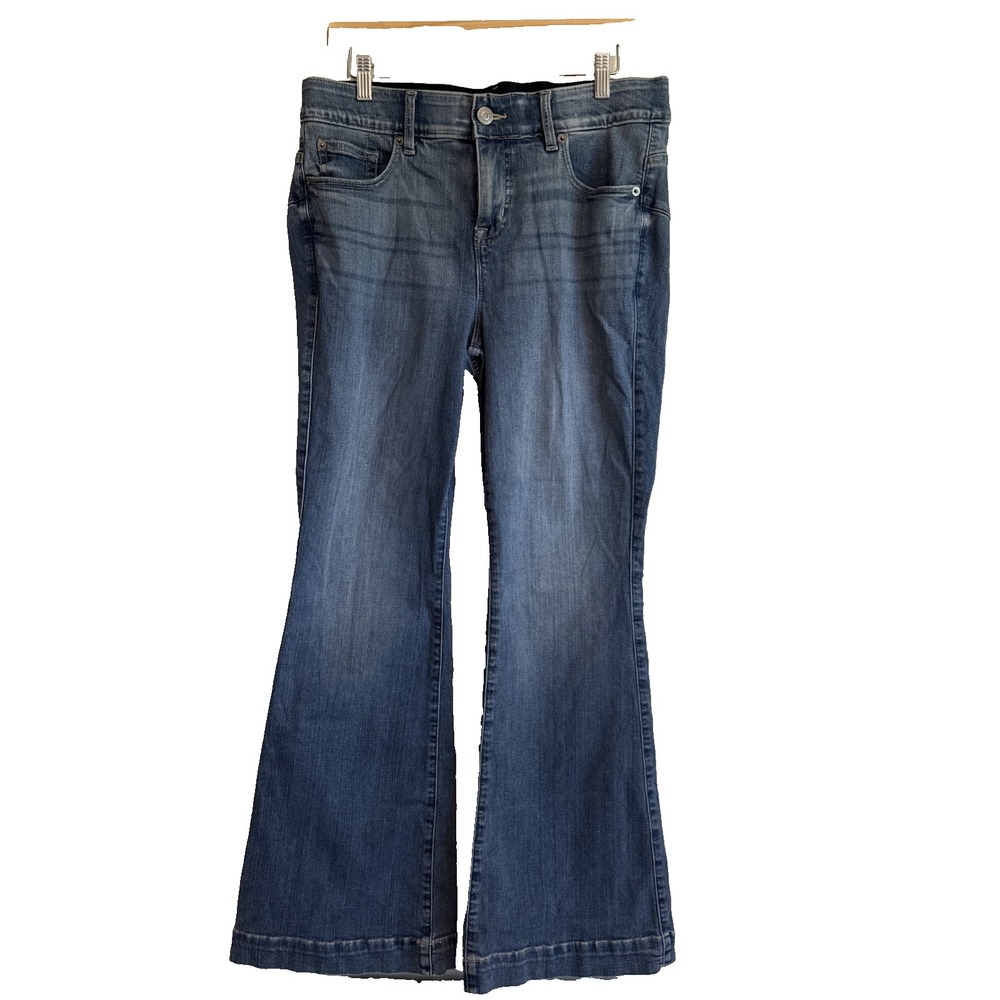 Torrid Y2K Bombshell Flare Womens Stretch Jeans Size 14 R High Rise Curvy Retro